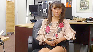 Tiffany, the Sexy Chinese Beauty, Tempts the Pawnman for Cold Hard Cash!