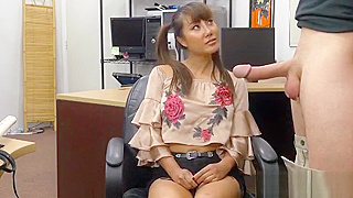 Tiffany, the Sexy Chinese Beauty, Tempts the Pawnman for Cold Hard Cash!