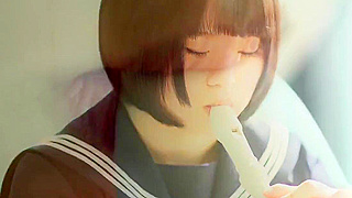Enchanting Japanese Beauty Minori in Sultry Lingerie Seduction Scene