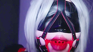 Enchanting Japanese Beauty Lusciously Bound in Seductive Ropes