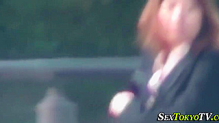 Japanese Beauties Seductively Touching and Teasing Each Other