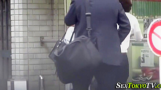 Office Temptress Ejaculates & Seduces with Exotic Japanese Charm!