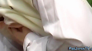 Naughty Japanese Coed Enjoys Sensual Self-Pleasure Session