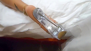 Japanese Beauty Vina Moon Teases Her Luscious Body & Drenched Pussy Up Close