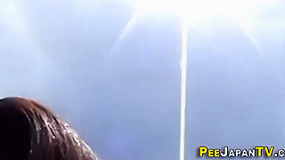 Wet & Wild – 18-Year-Old Asian Beauty Pees Solo