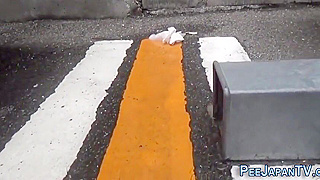 Japanese Beauty Drips Her Essence on the Streets!