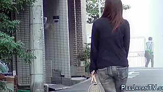 Alluring Japanese Beauty Pees in Public – Ultimate Taboo Thrill!