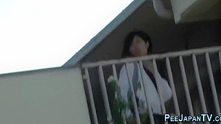 Japanese Beauty Pees in Public - Explicit Must-Watch Video!