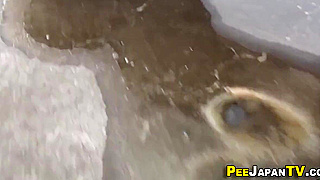 Adorable Asian Sweethearts Fulfill Fantasy by Peeing in Public!