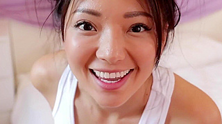 Naughty Japanese Pornstar Fulfills All Your Erotic Desires!