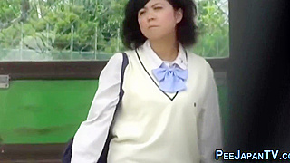 Japanese Beauty Squirts and Pees in the Shower - Ultimate Watersports Action!