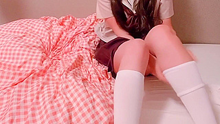 Japanese Sakura in Sexy Uniform Reveals All - JAV XXX