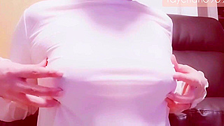 Japanese Babe Enjoys Nipple Play and Multiple Orgasms - Must Watch!