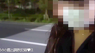 Japanese Beauty Emiri's Exciting First Public Flashing Adventure by the Roadside (68 characters)