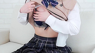 Japanese Porn Queen in Sexy Stockings Enslaves You with Her Alluring Charm!