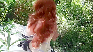 Luscious Fairy Princess Seductively Alone in the Woods - Free Japanese Porn Clip