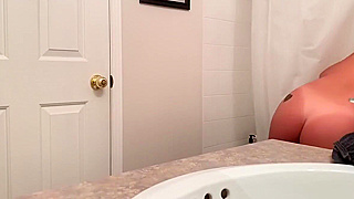 Spied on My Sexy Japanese Roommate Again! She’s Ready to Fuck Me!