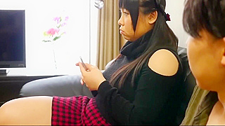 Luscious Stepsister Shows Off Her Massive Tits in Japanese Porn (Part 1)