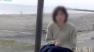 Discover the Seductive Beach Goddess! Amazing Naked Masturbation by the Sea!