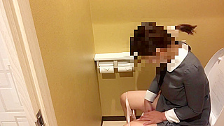 Luscious Japanese Girl 18+ Loses Control in Public Bathroom Sex Scene