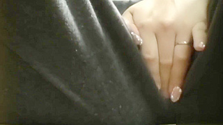 Sensual Asian Babe Teases and Masturbates by Rubbing Her Pussy Deliciously.