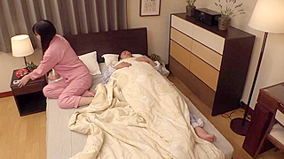 Neglected Busty Wife Finds Solo Pleasure While Husband Ignores Her Needs.