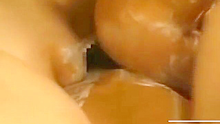 Kinky Japanese Ass Rubbing, Blowjob & Titjob POV Orgy with Cum Everywhere