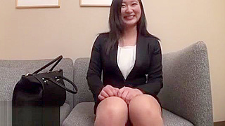 Japanese Assistant’s Job Interview Turns into Wild Passionate Fucking.