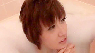 Akina Hara’s Short Hair and Gentle Blowjob Skills Will Drive You Wild