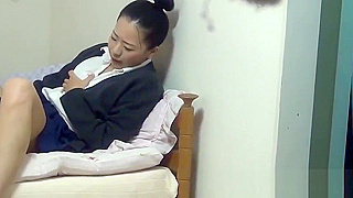 Intimate 18+ Japanese Teen 18+ Sensually Rubs Her Pussy in a Hot Solo Session