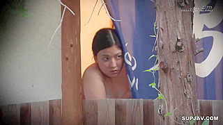 Busty Japanese Beauty Sneaks into Bathhouse for Hardcore Pleasure!