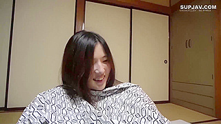 Sex-Hungry Japanese Widow Gets Hardcore Pounded in Public Bathhouse