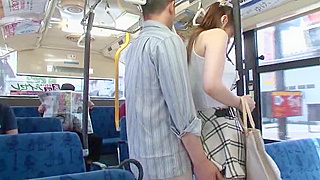 Sexy Asian Pornstar Gets Caught Riding the Subway for Hardcore Fun