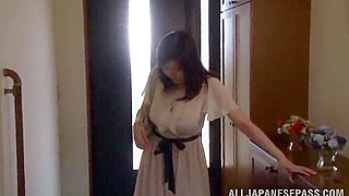 Voluptuous Asian Beauty with Juicy Tits Gets Wildly fucked, Pussy Dripping Wet