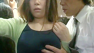 Sultry Asian Beauty Satisfies Hungry Cock Among Stunned Passengers