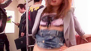 Hot MILF Enjoying a Steamy Sex Adventure on the Train