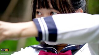 Japanese Teen 18+ Fucked Raw – Ravaged by Massive Cock