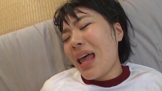 Busty Kazari Hanasaki enjoys a fat dong up her cunt 3