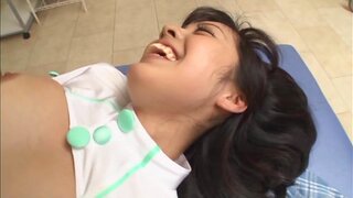 Beautiful Arisa Fujii in raunchy handjob scene indoors 3