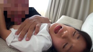 Yuuki Ozawa Asian amateur gives hot headfuck for cum in mouth