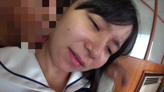 Masami Honda sexy Asian schoolgirl shows wet panty 3