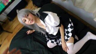 Cosplay porn experience in POV with Rei Mizuna 5