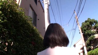 Japanese girl with small tits enjoys hot amateur porn show 2