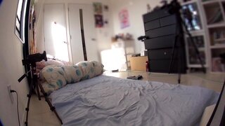Skinny long-haired chick Shizuku Memori rides cock gets cum on face 2