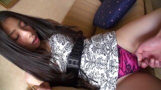 Amateur Japanese babe Yua Sakuya fucked hard in POV style 4