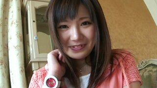 Cute Teen Sakura Ayame Squeezes His Cock As She´s Pounded