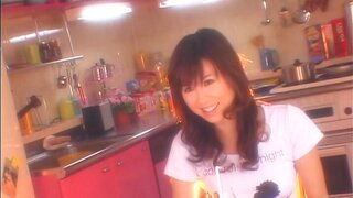 Mai Kanzaki has her pussy nailed deep