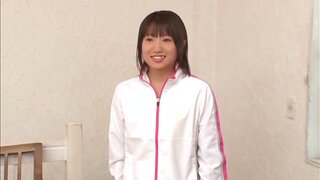 Teen gal with small tits Seri Akina enjoys doggie fucking 3