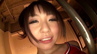 Tsubomi hot Asian babe in mini bikini gets pov cumshot 3