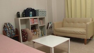 Nanase Otoha sexy Asian teen in glasses gives amateur blowjob 2